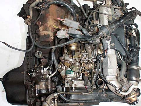 Контрактный двигатель MAZDA WL-T