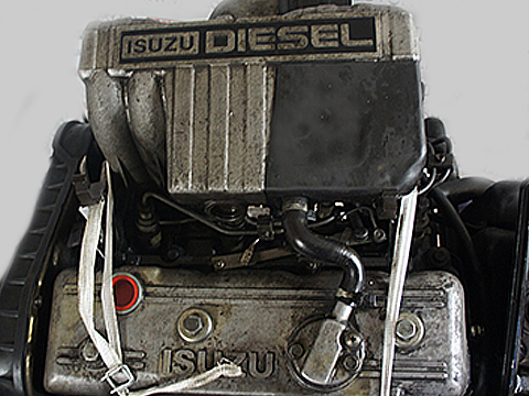 Контрактный двигатель ISUZU 4FB1