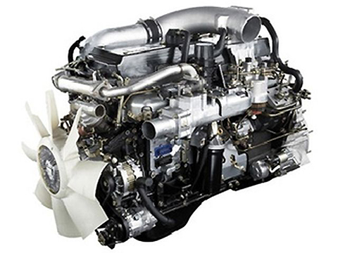 Контрактный двигатель NISSAN DIESEL GE13-TA