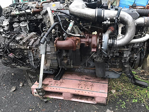 Контрактный двигатель NISSAN DIESEL GE13-TB