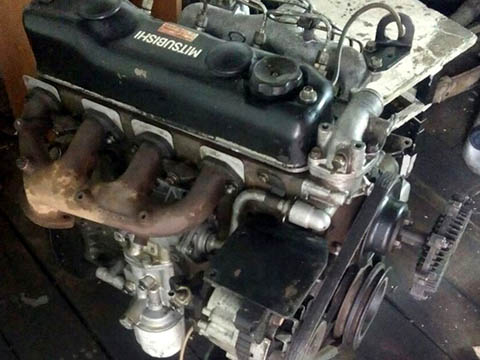 Контрактный двигатель MMC MITSUBISHI 4DR7