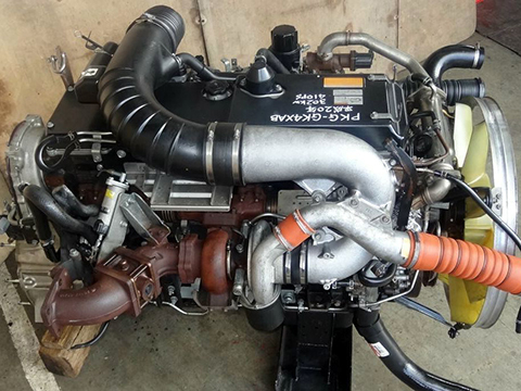 Контрактный двигатель NISSAN DIESEL GE13-TC