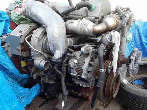 Контрактный двигатель NISSAN DIESEL J07E