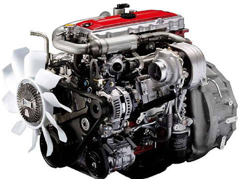 Контрактный двигатель TOYOTA N07C-TB