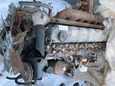 Контрактный двигатель MMC MITSUBISHI 6D11
