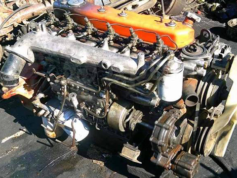Контрактный двигатель ISUZU 6BG1