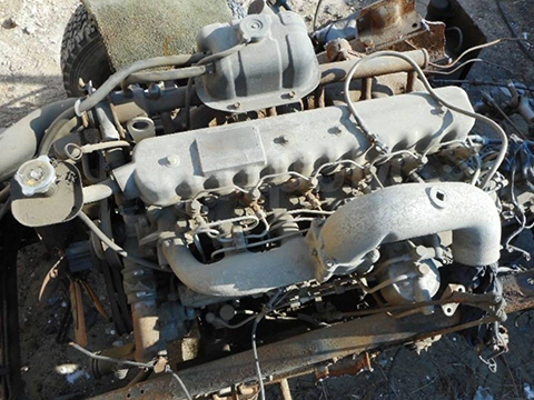 Контрактный двигатель NISSAN DIESEL FD6-T