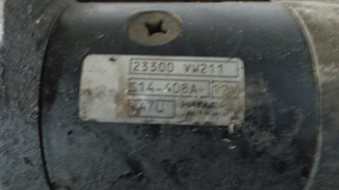 Cтартер Nissan TD27