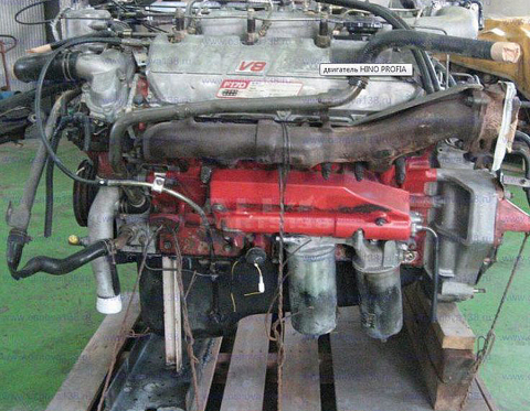 Контрактный двигатель HINO F17D