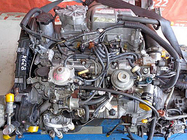 Контрактный двигатель TOYOTA 2C-T (FWD)