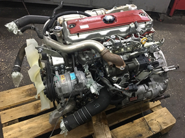 Контрактный двигатель HINO EB300(400)